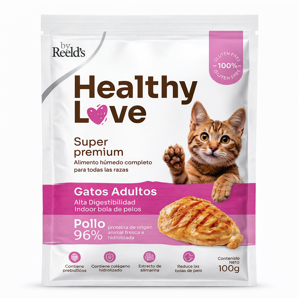Healthy Love Gatos Adultos 100g