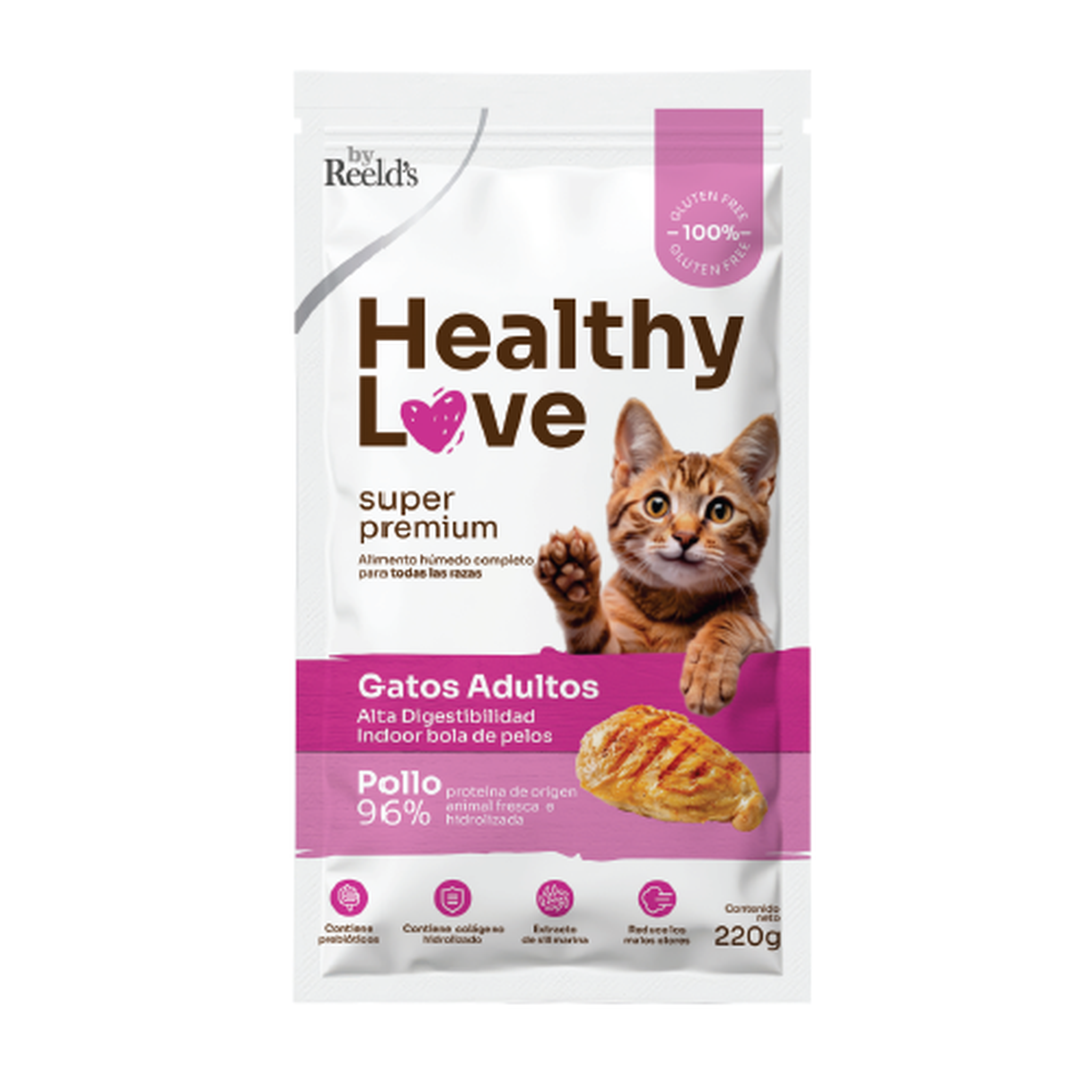 Healthy Love Gatos Adultos 220g