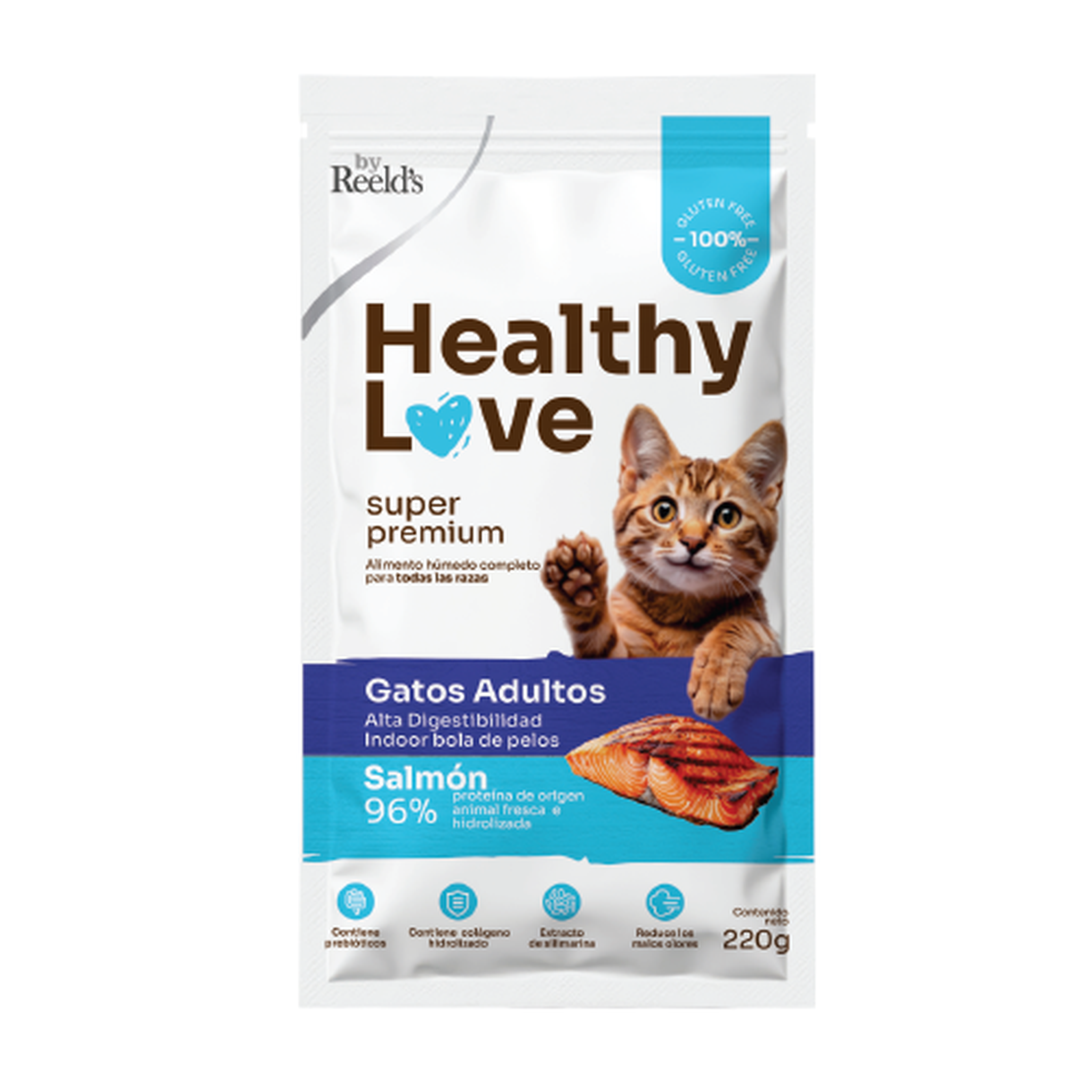 Healthy Love Gatos Adultos 220g